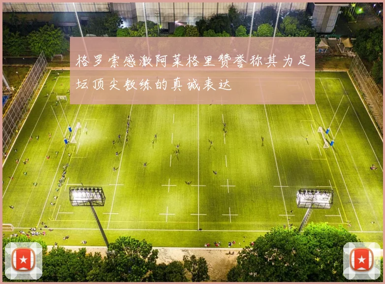 格罗索感激阿莱格里赞誉称其为足坛顶尖教练的真诚表达